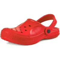 Ladeheid Clogs Kinderen - Tuinschoenen - Lichte - Kinderschoenen - Meisjes - Jongens – Rood – 25 – LA-KL-055