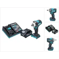 Makita TW 004 GM1 accu-slagmoersleutel 40 V max. 1/2" 350 Nm XGT Brushless + 1x accu 4,0 Ah + oplader