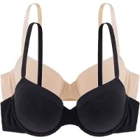 Dorina BH 'Louise' beige / zwart
