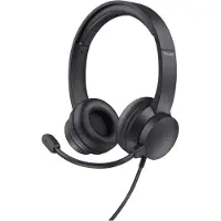 Trust Ayda Jack 25087 On-ear Bedrade Headset Zwart