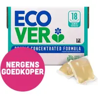 Ecover 8x Wascapsules Universal Lilac & Rescued Rose 18 Stuks