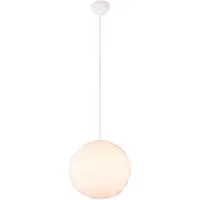 TRIO Stoffen hanglamp Furry crème Ø 35cm