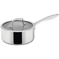 Dorre Trivence steelpan Roestvrij staal, glazen deksel, 2 L