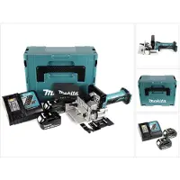 Makita DPJ 180 RTJ 18 V Li-Ion accu-groeffrees in Makpac + 2 x 5,0 Ah accu + oplader