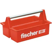 Fischer Fahrrad 060524 WZK Gereedschapskist (leeg) Rood