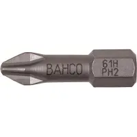 Bahco 10xbits ph2 25mm 1/4" extrahard | 61H/PH2