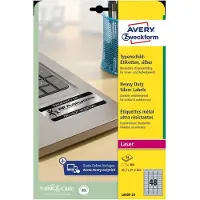 Avery typeplaatje-etiketten L6009-20, 45,7 x 21,2 mm, 960 etiketten