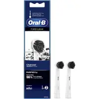 Oral-B Pure Clean Charcoal opzetborstel - 2 stuks