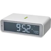 TFA-Dostmann 60.2560.10 Wekker Zendergestuurd Antraciet Alarmtijden 1