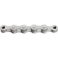 Kmc ketting - singlespeed - roestbestendig - 112 schakels - mat zilver