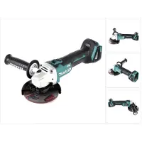 Makita DGA 504 Z accu haakse slijper 18 V 125 mm borstelloos solo - zonder accu, zonder oplader