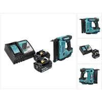 Makita DBN 500 RM accu spijkermachine 18 V 15-50 mm + 2x accu 4.0 Ah + lader