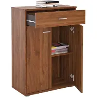 CARO-Möbel Commode TOMMY met lade - notenhout