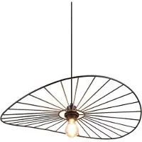TRIO Hanglamp Chapeau zwart