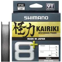 Shimano Fishing Line Kairiki 8+ Braided Line 300 M Transparant 0.160 mm