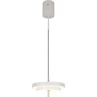TRIO Hanglamp Keaton 1-lichts Lichtgrijs