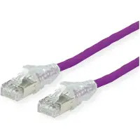 Secomp DÄTWYLER Patchkabel Cat.6A (klasse EA), S/FTP, koper (CU) 7702, flexibel, LSOH, AMP v2, paars, 5 meter