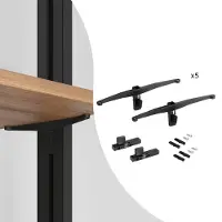Emuca Zero Support-game Voor Een Houten Plank