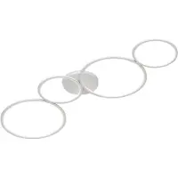 TRIO Plafondlamp Rondo wit mat
