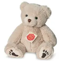 Teddy HERMANN® Bear With Footprints Teddy 23 Cm Beige