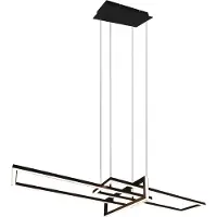 TRIO 320310332 Hanglamp Salinas Zwart