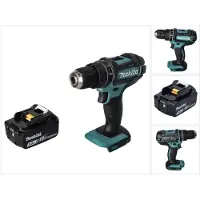 Makita DHP 482 F1 Accu-slagboormachine 18 V 62 Nm + 1x oplaadbare accu 3,0 Ah - zonder oplader (Oplaadbare batterij)