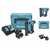 Makita DFN 350 RFJ Accu-opzetspijkermachine 18 V 15 - 35 mm + 2x accu 3.0 Ah + lader + Makpac