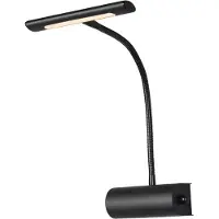 TRIO LED-wandlamp Curtis, dimbaar, zwart, Woon-/ Eetkamer, metaal, Modern, LED wandlamp