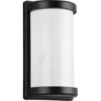 TRIO REALITY PUELO - Wandlamp - Zwart mat - excl. 1x E27 4 W - - Buitenverlichting - IP44