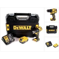 DeWalt DCD 708 P1T Accuboormachine 18 V Li-Ion Brushless in TSTAK doos + 1 x 5.0 Ah accu + lader (Oplaadbare batterij)