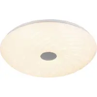 TRIO Plafondlamp Gravity wit Ø 37,5cm