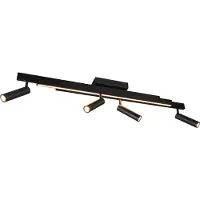 TRIO 4 Lichts Led Spot Zeno Zwart
