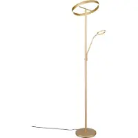 TRIO Design leeslamp Willis Goud - 180cm