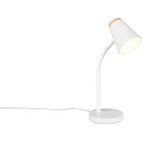 RL LIVE YOUR LIGHT REALITY PONGO - Tafellamp - Bureaulamp - Wit - incl. 1x SMD 4,5 W - Flexibel - LED-printplaat met hoog voltage - Niet dimbaar