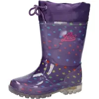 Lico Regenlaarzen 'Power Blinky' lila