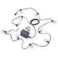 RL LIVE YOUR LIGHT Lichtslinger Mood zwart 10 lampjes - solar