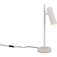 TRIO Design Tafellamp Soka Grijs