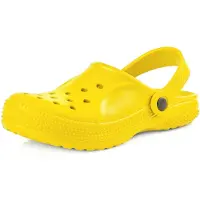 Ladeheid Clogs Kinderen - Tuinschoenen - Lichte - Kinderschoenen - Meisjes - Jongens – Geel – 31 – LA-KL-055