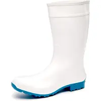 Ladeheid LA-LMG-967-Ilse Dames Regenlaarzen - Rubber - Hoog - PVC - Waterdicht – Zwart – 36