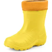 Ladeheid LA-KL-050 Kinder Regenlaarzen - Rubber - met Binnenschoen - EVA - Wasbare Binnenschoen - Zonnig - 33