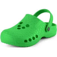 Ladeheid Clogs - Tuinschoenen - Lichte - Unisex – Dames – Heren – Groen 1711 – 38 - LA-KL-056