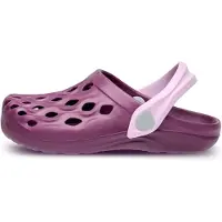 Ladeheid Clogs Kinderen - Tuinschoenen - Lichte - Kinderschoenen - Meisjes - Jongens – Violett – 27/28 - LA-CA-FlowKids