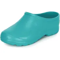 Ladeheid Unisex Clogs Tuinklompen - Tuinschoenen - Lichte - Dames - Heren - Turkoois 6706 - 46 - LA-DW-Xclap