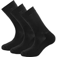 Devold - Daily Merino Medium Sock 3-Pack - Multifunctionele sokken 36-40, zwart