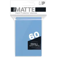 Ultra pro Sleeves Pro-Matte - Small Lichtblauw (62x89 mm)
