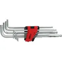 Ks Tools 151.4920 Inbus Haakse schroevendraaierset 1/16 inch, 5/64 inch, 3/32 inch, 1/8 inch, 5/32 inch, 3/16 inch, 7/32 inch, 1/4 inch, 5/16 inch, 3/8 inch