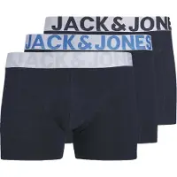 Jack & Jones Boxershorts 'JACCONOR' navy / lichtblauw