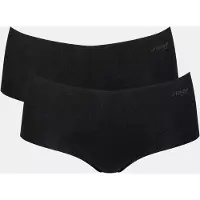 Sloggi 2P ZERO Modal 2.0 Short Briefs Zwart Large Dames