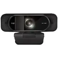 Logilink UA0381: Full-HD USB-webcam met dubbele microfoon, zwart