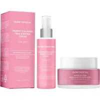 GlowCocktail Marine Collagen Repair + Glow Dagset 80 ml